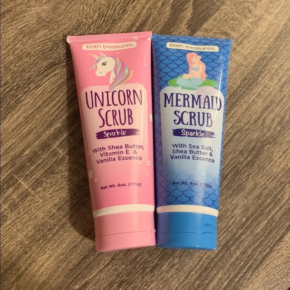 🦄🧜‍♀️ Unicorn and Mermaid Body Scrub Set🧜‍♀️🦄